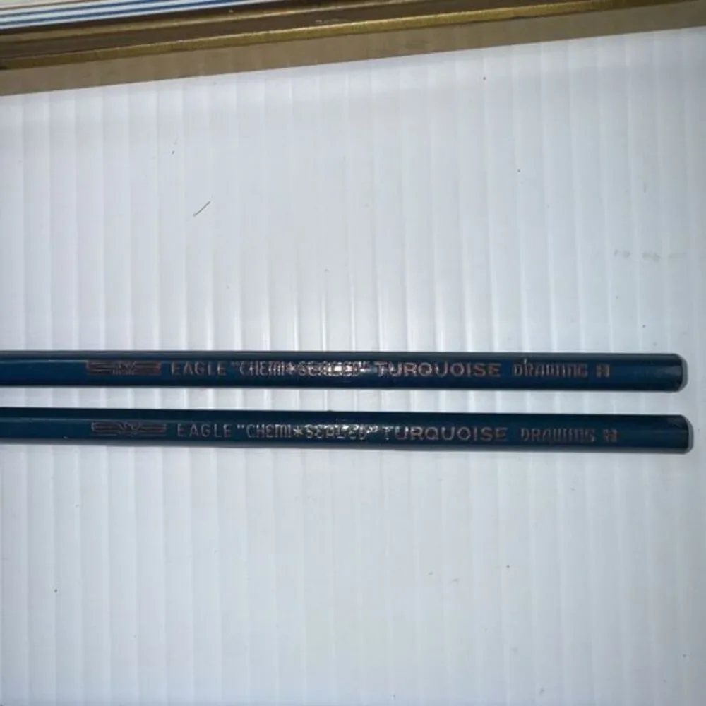 RARE J.S. MARS STAEDTLER TIN 9 2886 LUMOGRAPH PENCILS & 2 Eagle Chemi Sealed‎